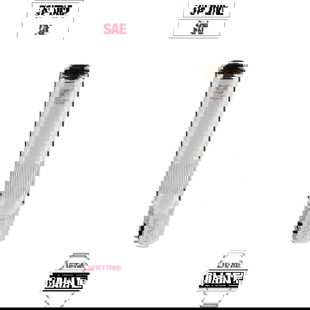 Hand Sockets; Socket Type: Spark Plug Socket ; Socket Size (Inch): 5/8 ; Drive Size: 3/8 ; Drive Style: Hex ; Number Of Points: 6 ; Overall Length (Decimal Inch): 2.6800